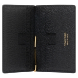 Tom Ford - Porta Carte con Fermasoldi Pieghevole T Line - Tom Ford Exclusive Luxury Collection