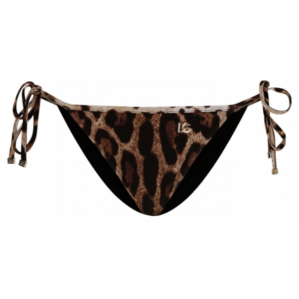 Dolce & Gabbana - Brown Brazilian Bikini Bottoms - Dolce & Gabbana Exclusive Luxury Collection