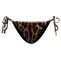 Dolce & Gabbana - Brown Brazilian Bikini Bottoms - Dolce & Gabbana Exclusive Luxury Collection