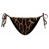 Dolce & Gabbana - Brown Brazilian Bikini Bottoms - Dolce & Gabbana Exclusive Luxury Collection