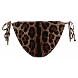 Dolce & Gabbana - Brown Brazilian Bikini Bottoms - Dolce & Gabbana Exclusive Luxury Collection