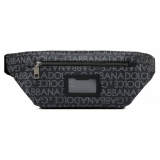 Dolce & Gabbana - Borsa con Cintura con Logo Grigio - Dolce & Gabbana Exclusive Luxury Collection