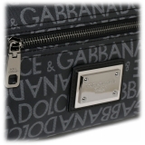 Dolce & Gabbana - Borsa con Cintura con Logo Grigio - Dolce & Gabbana Exclusive Luxury Collection