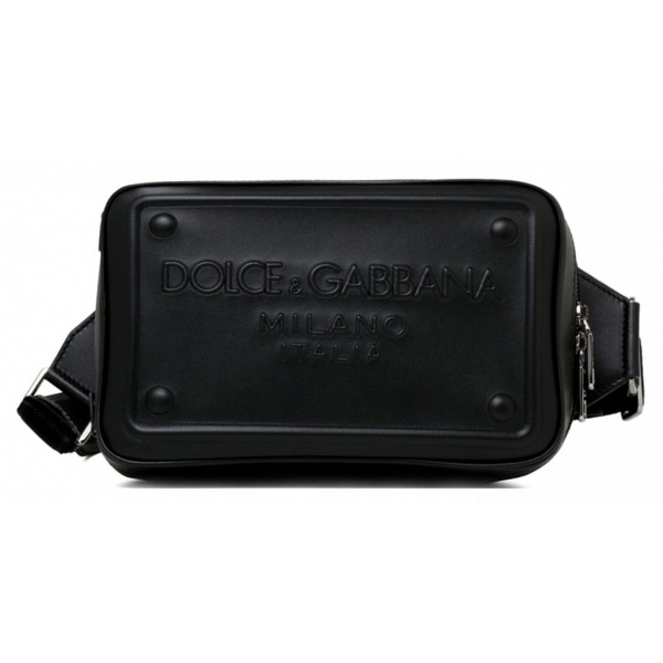 Dolce & Gabbana - Black Belt Bag - Dolce & Gabbana Exclusive Luxury Collection