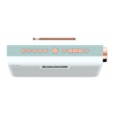 Pure - One Maxi Series 3s - Bianco Giada - Stereo Portatile DAB / DAB + e Radio FM - Stile Moderno - Radio Digitale Alta Qualità