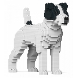 Jekca - Jack Russell Terrier 01-M02 - Big - Lego - Sculpture - Construction - 4D - Brick Animals - Toys