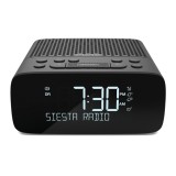 Pure - Siesta S2 - Grafite - Radio Sveglia Digitale e FM con Display CrystalVue - Radio Digitale di Alta Qualità