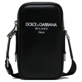 Dolce & Gabbana - Borsa a Tracolla con Stampa Logo - Dolce & Gabbana Exclusive Luxury Collection