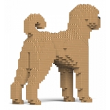 Jekca - Labradoodle 01-M02 - Big - Lego - Scultura - Costruzione - 4D - Animali di Mattoncini - Toys