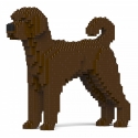 Jekca - Labradoodle 01-M03 - Big - Lego - Sculpture - Construction - 4D - Brick Animals - Toys