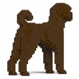 Jekca - Labradoodle 01-M03 - Big - Lego - Sculpture - Construction - 4D - Brick Animals - Toys