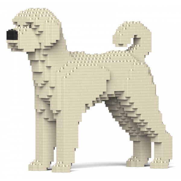 Jekca - Labradoodle 01-M01 - Big - Lego - Scultura - Costruzione - 4D - Animali di Mattoncini - Toys