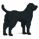 Jekca - Labrador Retriever 01-M03 - Big - Lego - Sculpture - Construction - 4D - Brick Animals - Toys