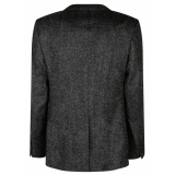 Dolce & Gabbana - Black and Grey Bouclé Blazer - Dolce & Gabbana Exclusive Luxury Collection