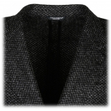 Dolce & Gabbana - Black and Grey Bouclé Blazer - Dolce & Gabbana Exclusive Luxury Collection