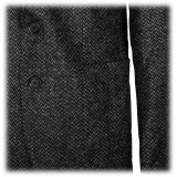 Dolce & Gabbana - Black and Grey Bouclé Blazer - Dolce & Gabbana Exclusive Luxury Collection