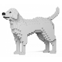 Jekca - Labrador Retriever 01-M02 - Big - Lego - Sculpture - Construction - 4D - Brick Animals - Toys