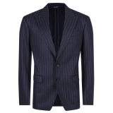 Dolce & Gabbana - Navy Blue Pinstripe Jacket - Dolce & Gabbana Exclusive Luxury Collection