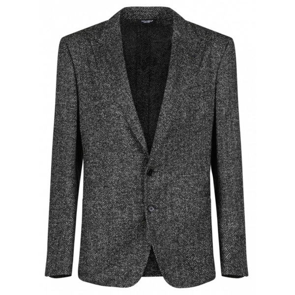 Dolce & Gabbana - Black and White Blazer - Dolce & Gabbana Exclusive Luxury Collection