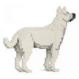 Jekca - Mongrel 01-M03 - Big - Lego - Scultura - Costruzione - 4D - Animali di Mattoncini - Toys