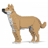 Jekca - Mongrel 01-M01 - Big - Lego - Sculpture - Construction - 4D - Brick Animals - Toys