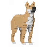 Jekca - Mongrel 01-M01 - Big - Lego - Scultura - Costruzione - 4D - Animali di Mattoncini - Toys