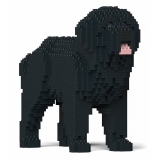 Jekca - Newfoundland Dog 01-M02 - Big - Lego - Scultura - Costruzione - 4D - Animali di Mattoncini - Toys