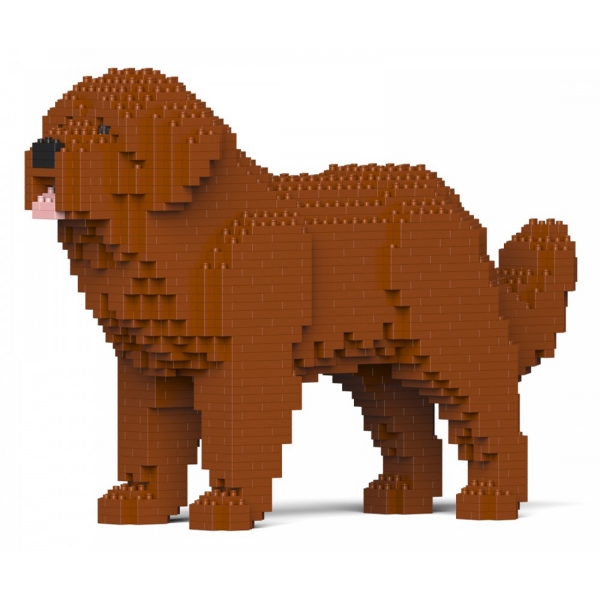 Jekca - Newfoundland Dog 01-M01 - Big - Lego - Scultura - Costruzione - 4D - Animali di Mattoncini - Toys