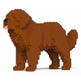 Jekca - Newfoundland Dog 01-M01 - Big - Lego - Sculpture - Construction - 4D - Brick Animals - Toys