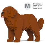 Jekca - Newfoundland Dog 01-M01 - Big - Lego - Sculpture - Construction - 4D - Brick Animals - Toys