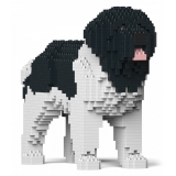 Jekca - Newfoundland Dog 01-M03 - Big - Lego - Scultura - Costruzione - 4D - Animali di Mattoncini - Toys