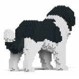 Jekca - Newfoundland Dog 01-M03 - Big - Lego - Scultura - Costruzione - 4D - Animali di Mattoncini - Toys