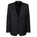 Dolce & Gabbana - Black Pinstripe Jacket - Dolce & Gabbana Exclusive Luxury Collection