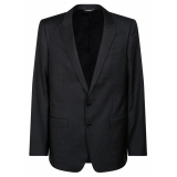 Dolce & Gabbana - Black Pinstripe Jacket - Dolce & Gabbana Exclusive Luxury Collection