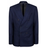 Dolce & Gabbana - Blazer Doppiopetto in Lana Blu - Dolce & Gabbana Exclusive Luxury Collection