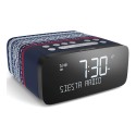 Pure - Siesta Rise Marius - Blu - Radio Sveglia da Comodino DAB + / FM con Bluetooth - Radio Digitale di Alta Qualità