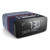 Pure - Siesta Rise Marius - Blue - Bedside DAB+/FM Alarm Clock Radio with Bluetooth - High Quality Digital Radio