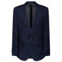 Dolce & Gabbana - Single-Breasted Linen-Blend Jacket - Dolce & Gabbana Exclusive Luxury Collection