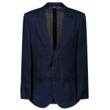 Dolce & Gabbana - Single-Breasted Linen-Blend Jacket - Dolce & Gabbana Exclusive Luxury Collection