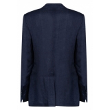 Dolce & Gabbana - Single-Breasted Linen-Blend Jacket - Dolce & Gabbana Exclusive Luxury Collection