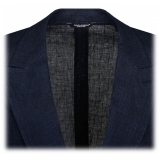 Dolce & Gabbana - Single-Breasted Linen-Blend Jacket - Dolce & Gabbana Exclusive Luxury Collection