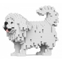 Jekca - Pekingese 01 - Big - Lego - Scultura - Costruzione - 4D - Animali di Mattoncini - Toys