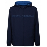 Dolce & Gabbana - Blue Reversible Jacket - Dolce & Gabbana Exclusive Luxury Collection