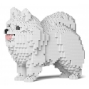 Jekca - Pomeranian 02-M02 - Big - Lego - Sculpture - Construction - 4D - Brick Animals - Toys