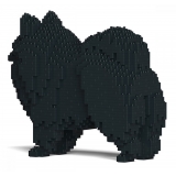 Jekca - Pomeranian 02-M03 - Big - Lego - Scultura - Costruzione - 4D - Animali di Mattoncini - Toys