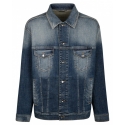 Dolce & Gabbana - Giacca in Denim Lavato Azzurro - Dolce & Gabbana Exclusive Luxury Collection