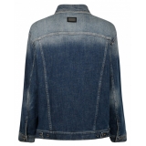 Dolce & Gabbana - Giacca in Denim Lavato Azzurro - Dolce & Gabbana Exclusive Luxury Collection