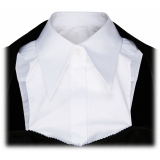 Dolce & Gabbana - Black and White Cotton Bustier Shirt - Dolce & Gabbana Exclusive Luxury Collection