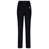 Dolce & Gabbana - Dark Navy Cotton Skinny Jeans - Dolce & Gabbana Exclusive Luxury Collection