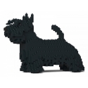 Jekca - Scottish Terrier 01-M01 - Big - Lego - Scultura - Costruzione - 4D - Animali di Mattoncini - Toys